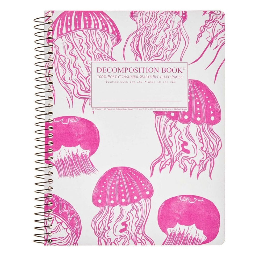 Michael Roger Press, Decomp Book, 9"x7", Jellyfish